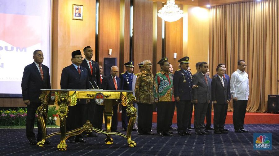Sertijab dilaksanakan di Gedung AH Nasution Kementerian Pertahanan