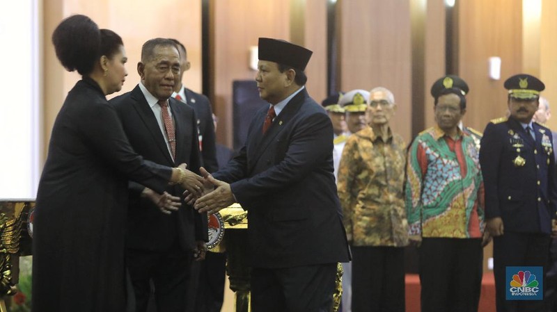 Sertijab dilaksanakan di Gedung AH Nasution Kementerian Pertahanan