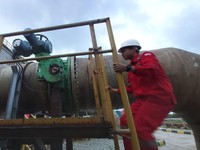 Salah satu Pembangkit Listrik Tenaga Gas (PLTG) di Batam berada di Tanjung Uncang. Memiliki dua turbin, PLTG ini berkapasitas 120 MW. (Dok PLN)