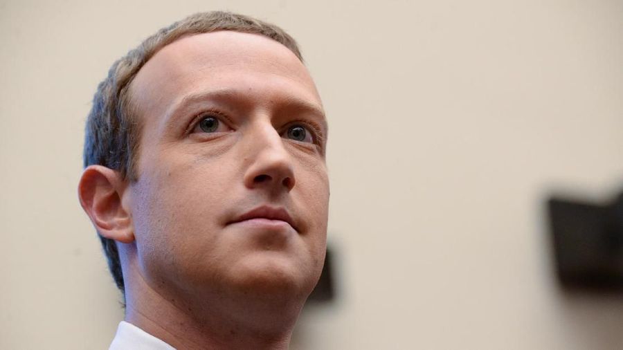 Facebook Chairman and CEO Mark Zuckerberg testifies at a House Financial Services Committee hearing in Washington, U.S., October 23, 2019. REUTERS/Erin Scott     TPX IMAGES OF THE DAY