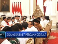 Begini Suasana Sidang Perdana Kabinet Jokowi-Ma'ruf