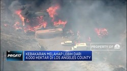 Kebakaran Lahan California Semakin Meluas