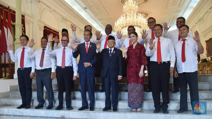 Jokowi Perkenalkan Wakil Menteri RI ( Lukas - Biro Pers Sekretariat Presiden)