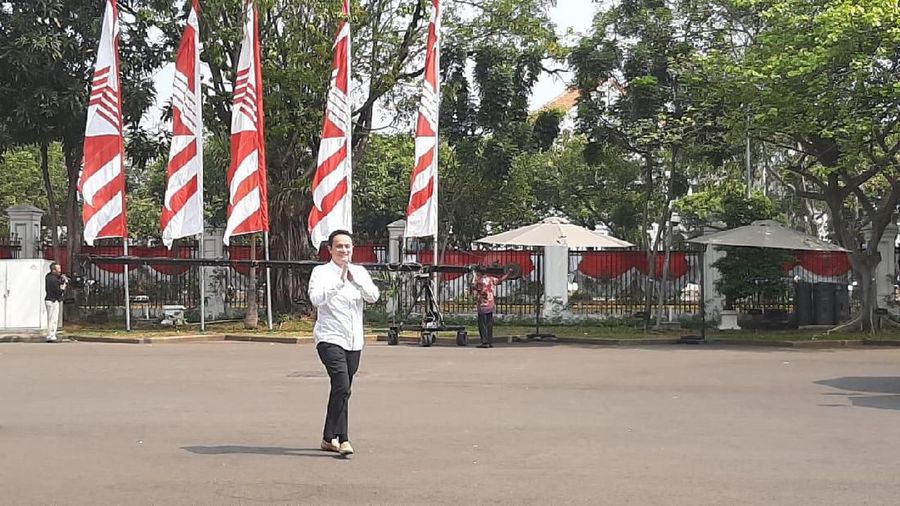 Calon wakil menteri dalam Kabinet Indonesia Maju mulai berdatangan di Istana Kepresidenan, Jakarta, Jumat (25/10/2019).