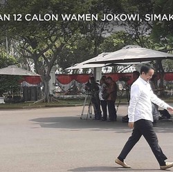 Penampakan 12 Calon Wamen Jokowi, Simak!