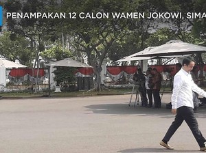 Penampakan 12 Calon Wamen Jokowi, Simak!