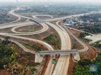 Top! Tol Kunciran- Serpong Siap Diresmikan Jokowi Besok