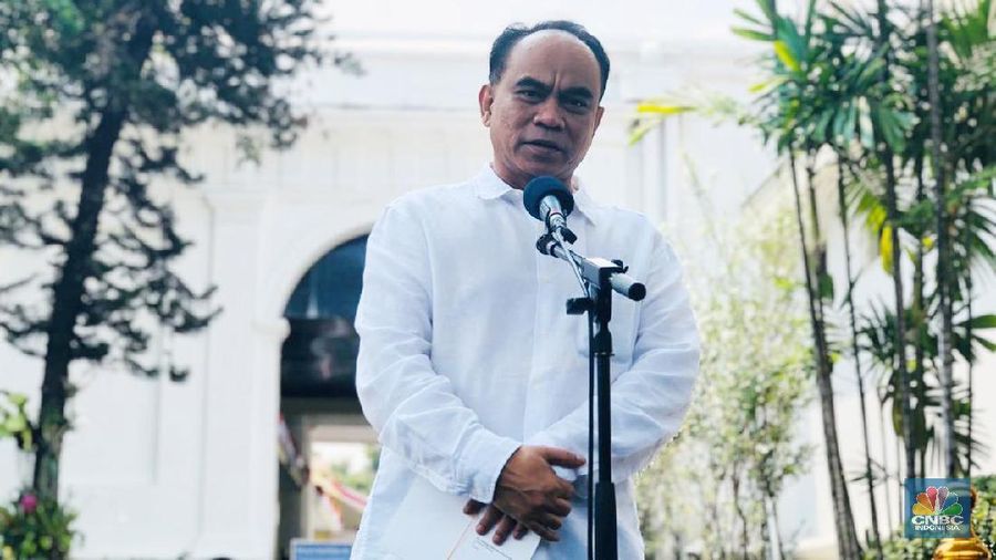 Budi Arie Projo (CNBC Indonesia/Chandra Gian Asmara)