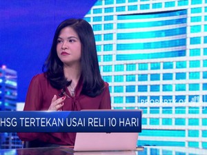 Sentimen Global Akhiri Rally 10 Hari IHSG
