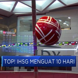 BI Pangkas Suku Bunga Acuan, IHSG Makin Perkasa