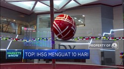BI Pangkas Suku Bunga Acuan, IHSG Makin Perkasa