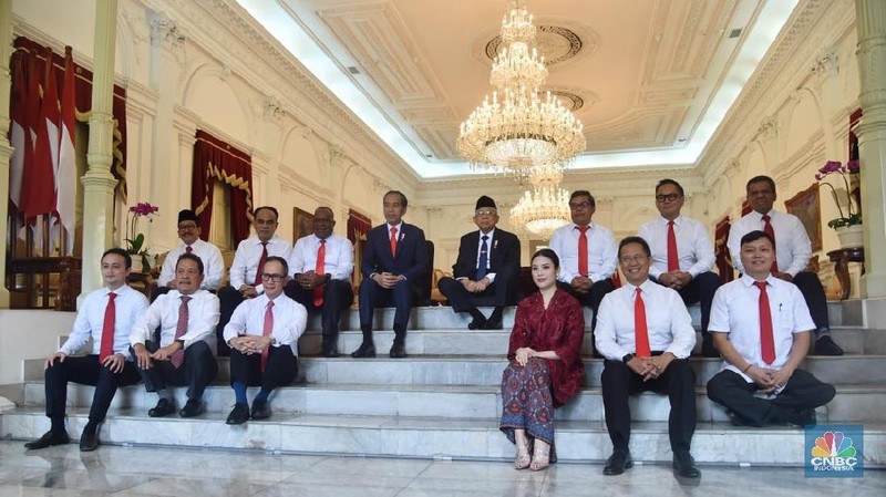 Foto sepekan pelantikan Menteri dan Wamen