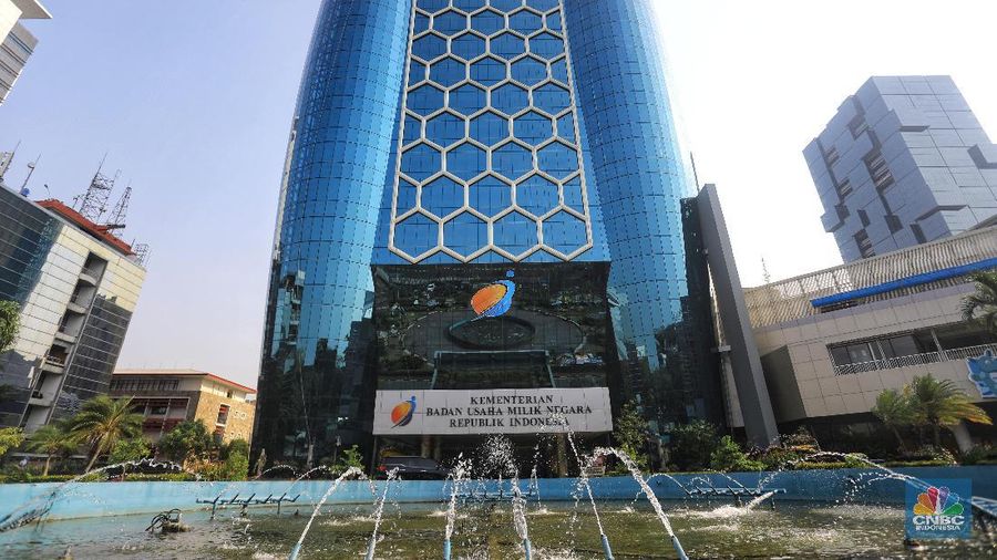 Harga saham BUMN mayoritas ditransaksikan di zona merah pada perdagangan sesi II Bursa Efek Indonesia (BEI) hari ini, Kamis (21/11/2019).