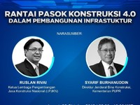 Live! Rantai Pasok Konstruksi 4.0 Membangun Infrastruktur