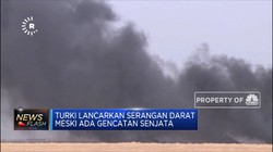 Turki Lancarkan Serangan Darat Meski Ada Gencatan Senjata