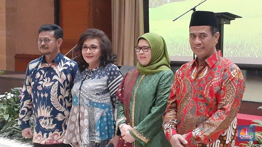 Hal itu disampaikan Amran dalam pidato di acara Serah Terima Jabatan (Sertijab) Menteri Pertanian, Jakarta, Jumat (25/10/2019).