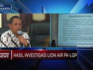 Ini Hasil Investigasi KNKT Terkait Kecelakaan Lion Air JT610