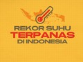 INFOGRAFIS: Rekor Suhu Panas di Indonesia