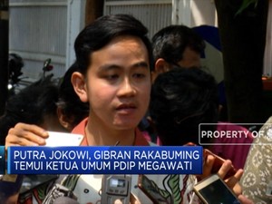 Incar Kursi Wali Kota Solo, Gibran Rakabuming Temui Megawati