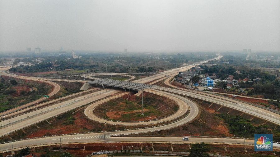 Tol Kunciran-Serpong akan segera beroperasi.