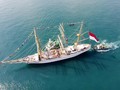 Singgah di Bali, KRI Bima Suci Jadi Objek Wisata