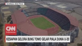 VIDEO: Kesiapan Gelora Bung Tomo Gelar Piala Dunia U-20