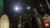 Pertunjukan Wayang Bocor diadakan Dia.Lo.Gue Artspace, Kemang, Jakarta, Sabtu, 26 Oktober 2019. (CNN Indonesia/Bisma Septalisma)