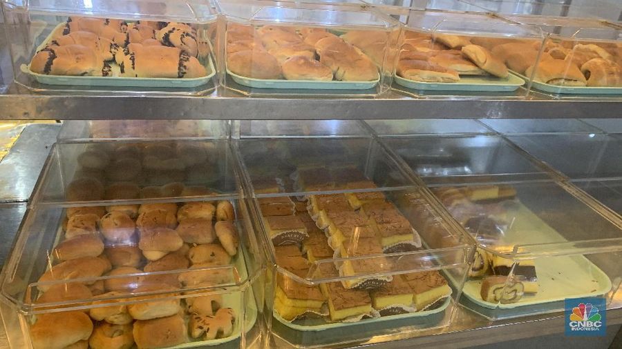 Toko Roti Sakura Anpan Modern Bakery & Cake Shop (CNBC Indonesia/Lynda Hasibuan)