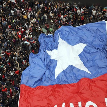 Mengintip Penampakan Demo 1 Juta Orang di Chile