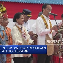 Presiden Jokowi Siap Resmikan Jembatan Holtekamp
