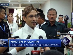Bungkam Soal Rencana Kerja, Nadiem: Saya Masih Belajar