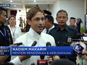 Bungkam Soal Rencana Kerja, Nadiem: Saya Masih Belajar