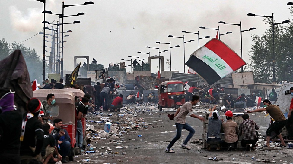 Demo Irak Memburuk, Jalanan dan Sekolah Tutup