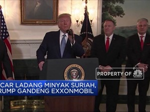 Incar Minyak Suriah, Trump Gaet ExxonMobil