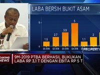 Harga Batu Bara Tertekan, Laba  PTBA Turun 21%