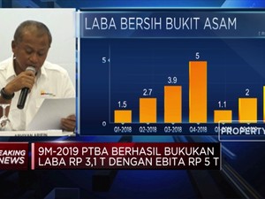 Harga Batu Bara Tertekan, Laba PTBA Turun 21%