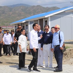 Jokowi Resmikan Hunian bagi Korban Bencana Gempa Palu