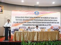 Tarif PNBP Hilir Migas Turun, BPH Migas Gelar Sosialisasi