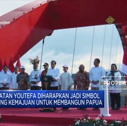 Presiden Resmikan Jembatan Youtefa