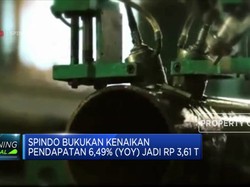 Laba Spindo Naik 696,175% (YoY)
