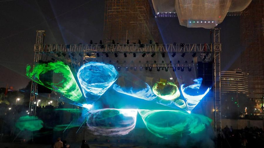 India memperingati perayaan Diwali pada Minggu (27/10/2019)