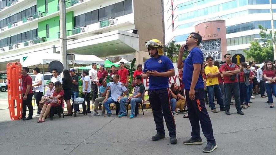 Gempa berkekuatan M 6,8 guncang Mindanao Filipina Selatan.