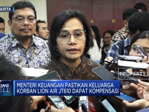 Sri Mulyani Pastikan Korban Lion Air JT610 Dapat Kompensasi