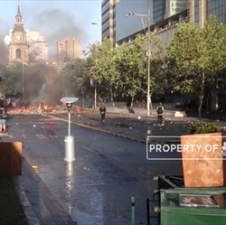 Kerusuhan Demo Chile Masuki Hari Kesepuluh