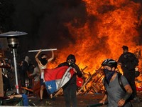 Begini Penampakan Semakin Membaranya Protes di Chile