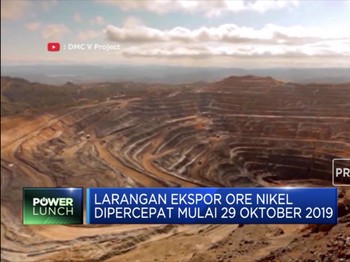Larangan Ekspor Ore Nikel Dipercepat
