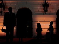 Intip Pesta Halloween di Gedung Putih A la Donald Trump