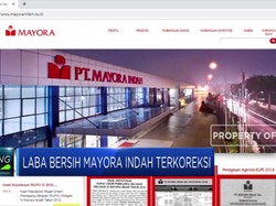 Laba Bersih Mayora Indah Terkoreksi