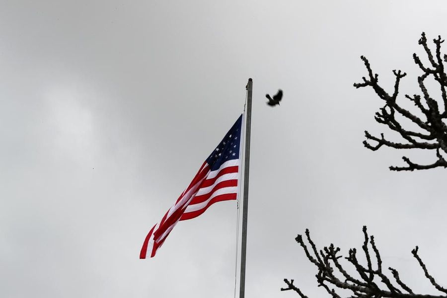 Bendera Amerika Serikat (REUTERS/Ammar Awad)