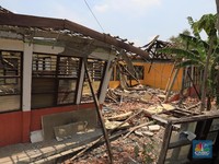 Mas Nadiem, Ini Penampakan Bangunan SD Rusak di Karawang